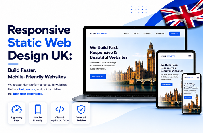 Responsive Static Web Design UK